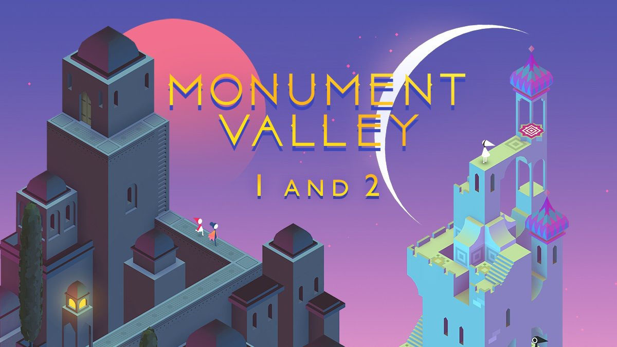 Monument Valley 1 and 2 Monument Valley is an indie puzzle game developed and published by Ustwo Games. The player leads the princess Ida through mazes of optical illusions a...
